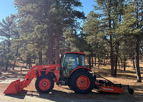 Mastication Field Mowing